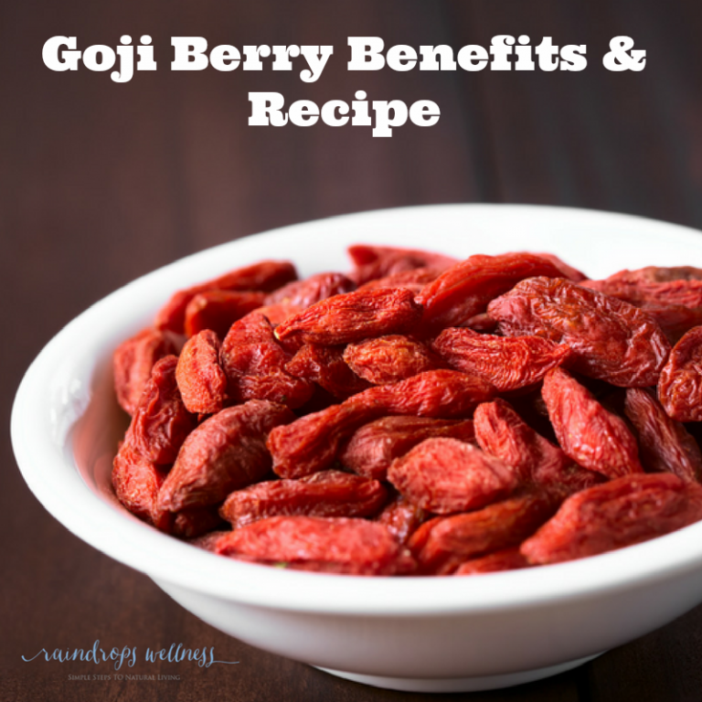 Homemde Goji Berry Sirup