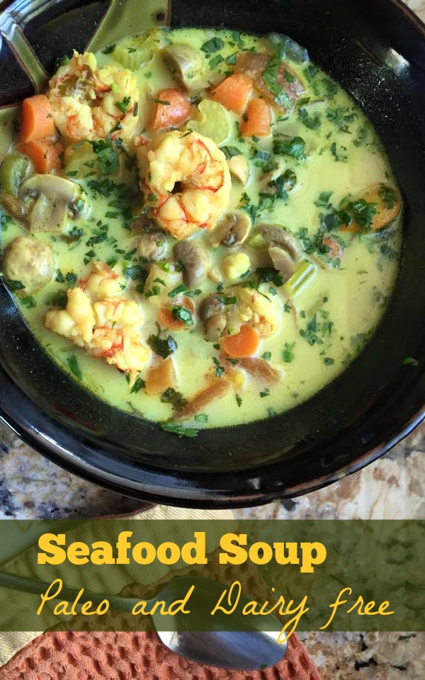 Paleo Thai Seafood Soup