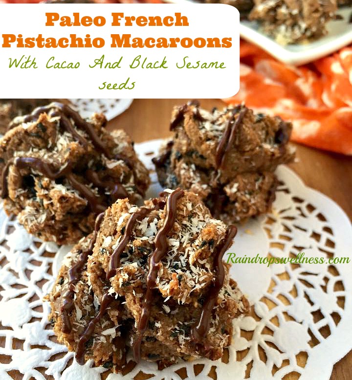 Paleo French Pistachio Macaroons