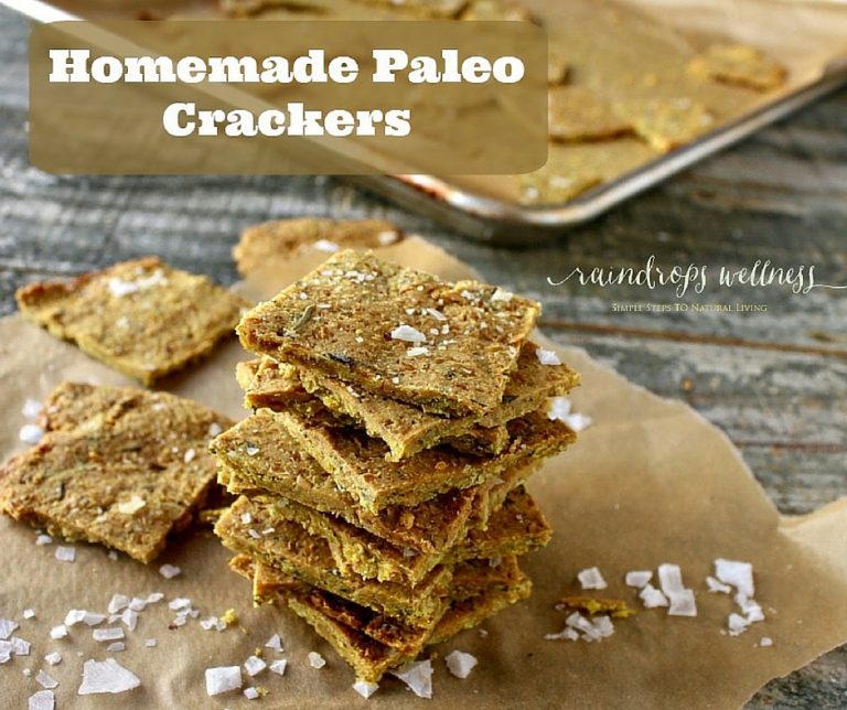 Homemade Paleo Crackers