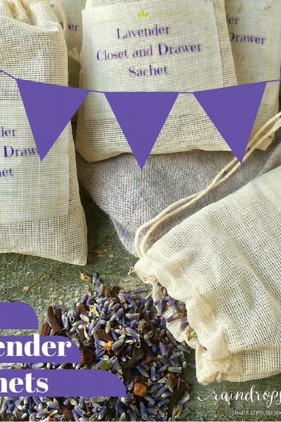 DIY Lavender Sachet