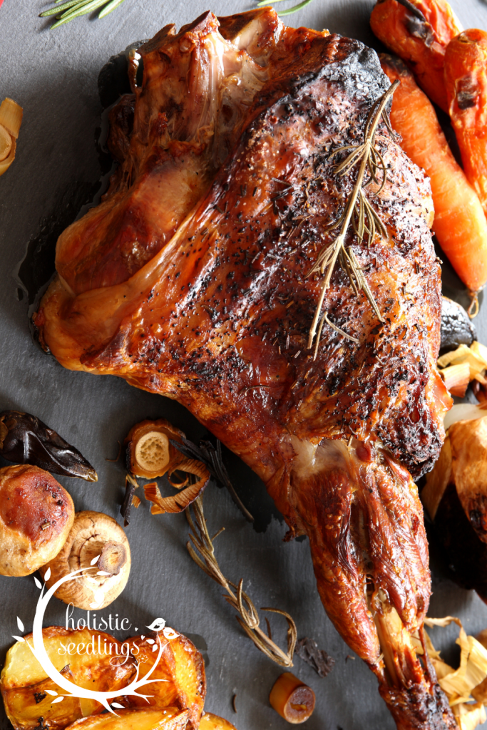 Delicious Mediterranean Style Roasted Leg Of Lamb recipe